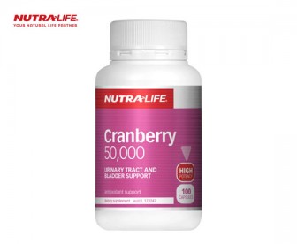 Nutralife 纽乐 蔓越莓胶囊 50,000mg 100粒 Nutralife 纽乐 蔓越莓胶囊 50,000mg 100粒
